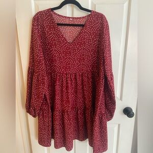 Red Polka Dot Dress